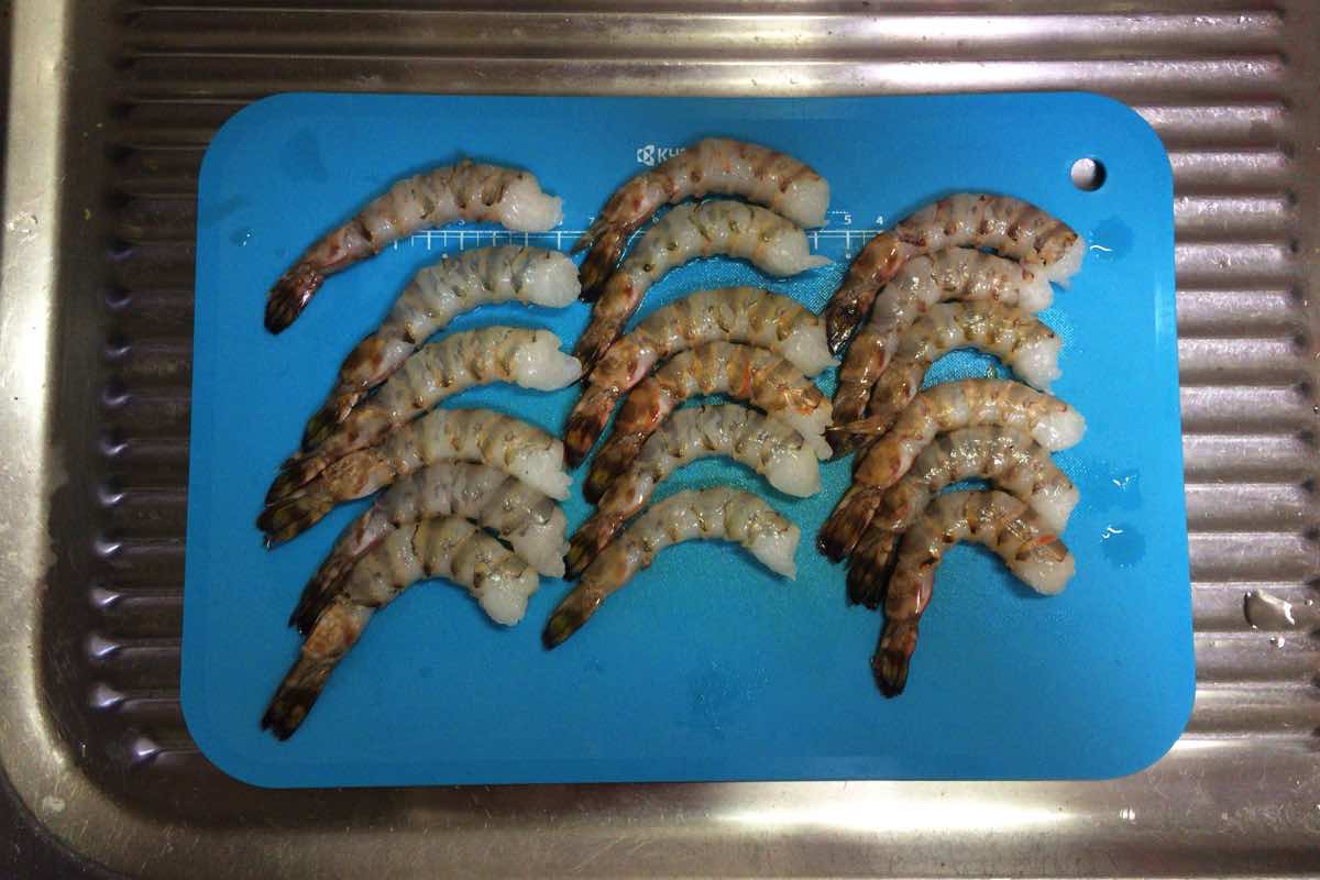 Soy milk shrimp curry 02