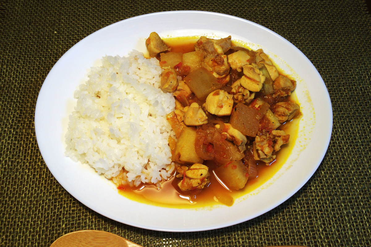 Tougan chicken curry